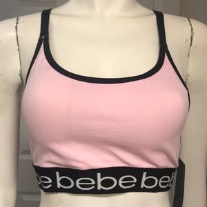 Bebe Sport Athletic/Athleisure Sports Bra, NWT!